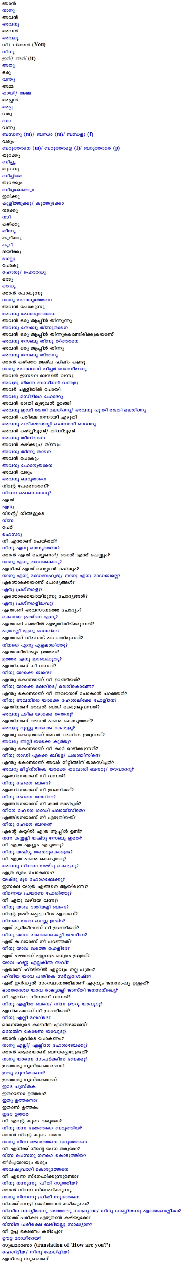 hindi malayalam dictionary pdf